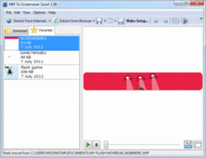 SWF To Screensaver Scout screenshot